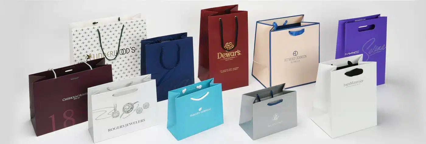 Printed Luxury Shopping Bags