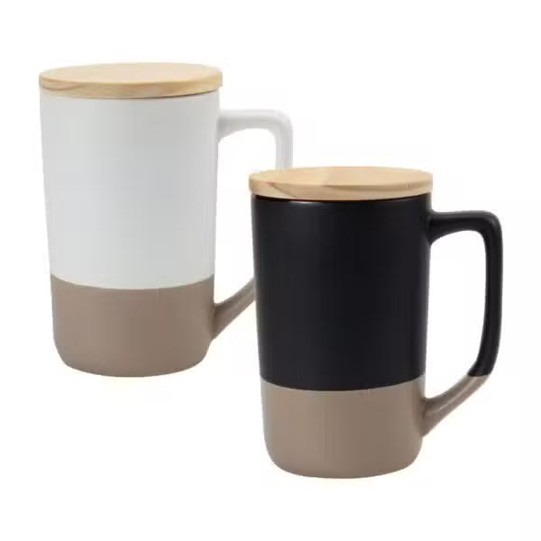 Ceramic Mug with Clay Bottom