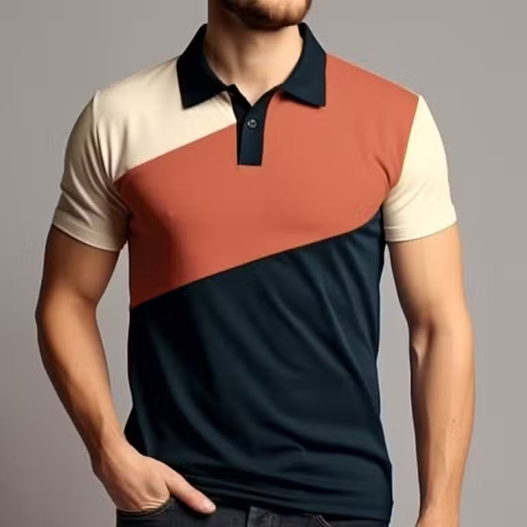 Two-Tone Corporate Polo