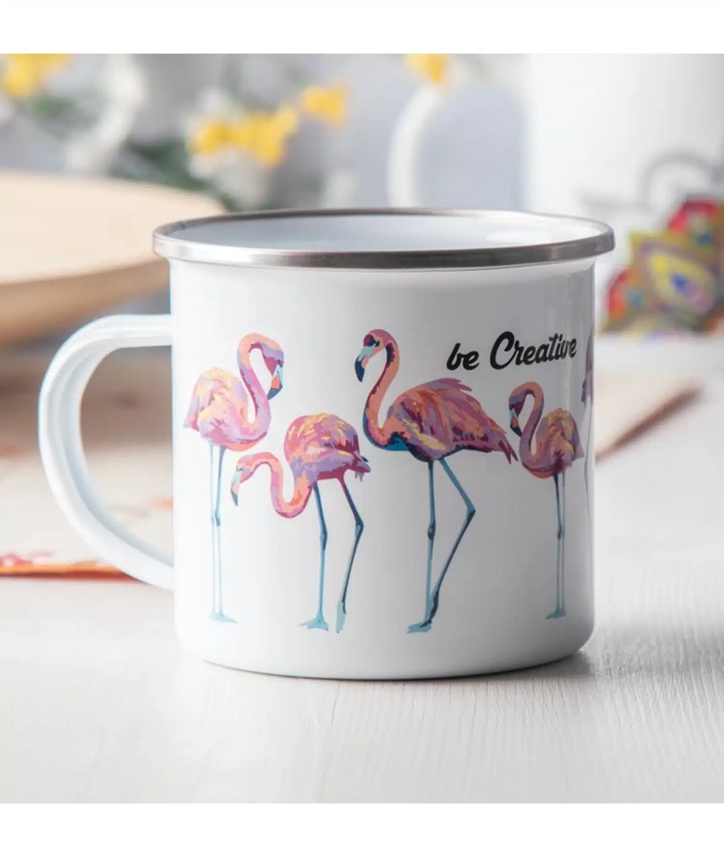 Metal Enamel Mug
