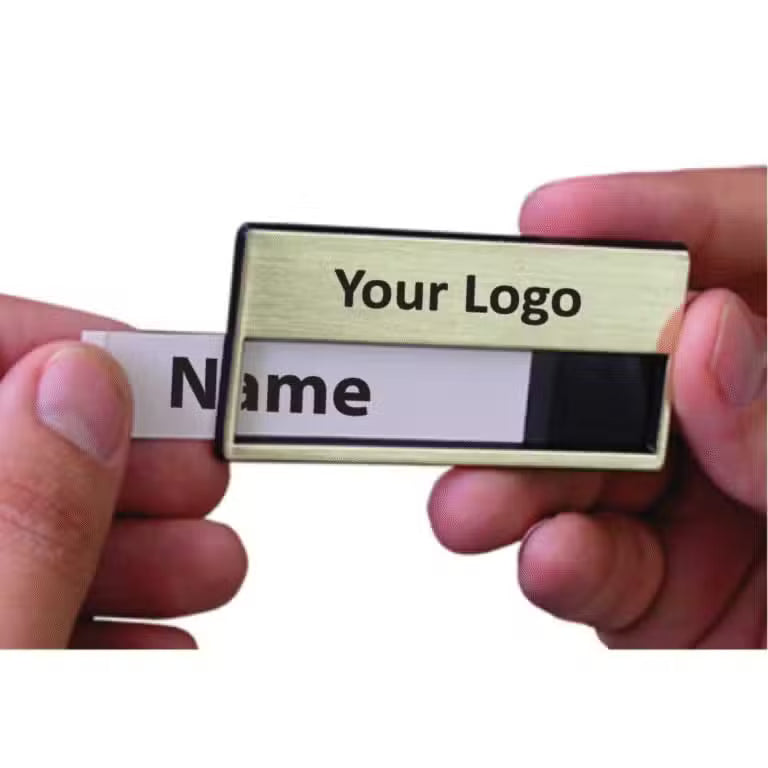Name Insert Badges