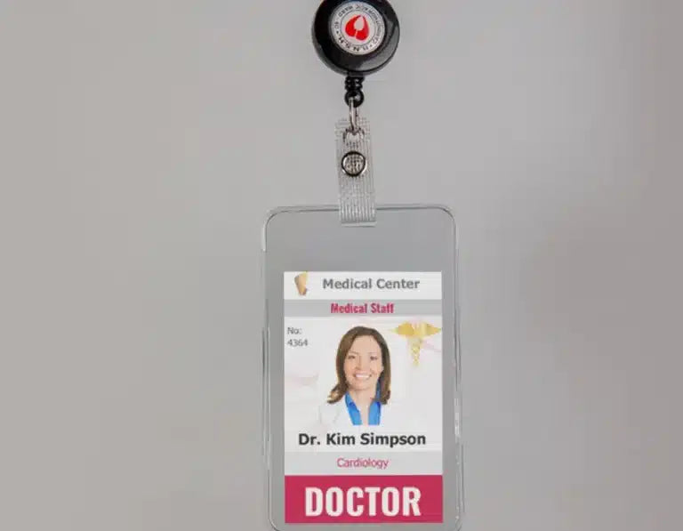 Retractable Reel Badge