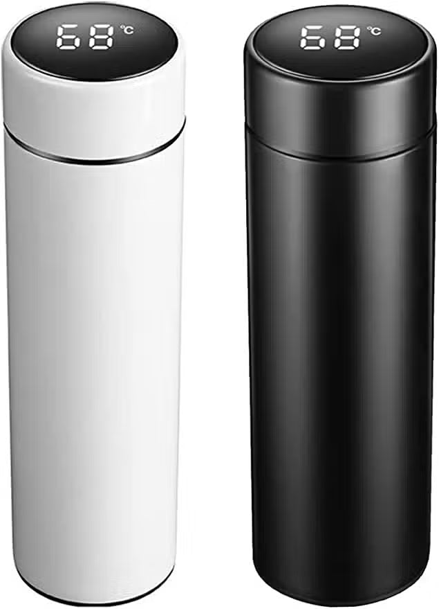 Smart Insulated Bottle with Temperature LED