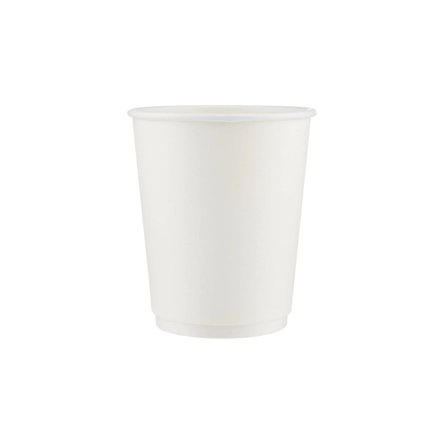 8 Oz White Double Wall Paper Cups