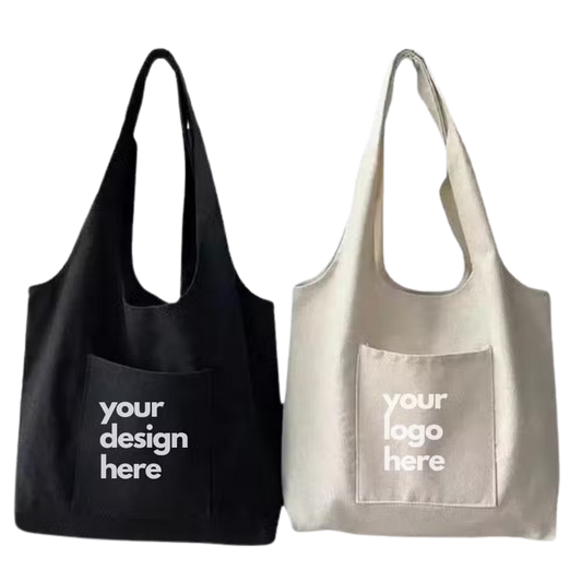 Grocery Shopper Bag with Pocket