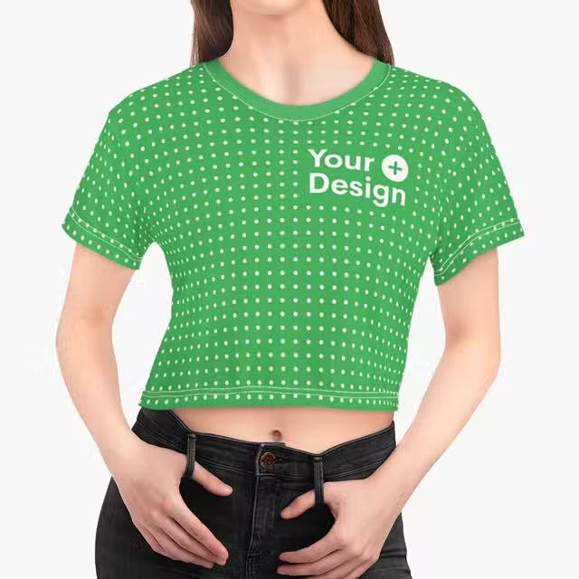 Short Sleeve Crop Top