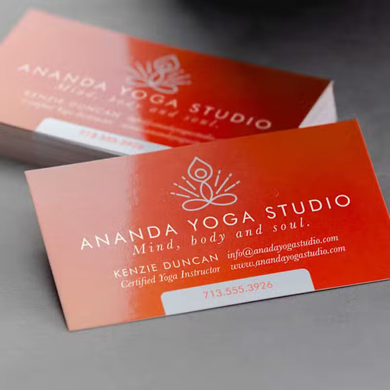 Business Cards – Glossy