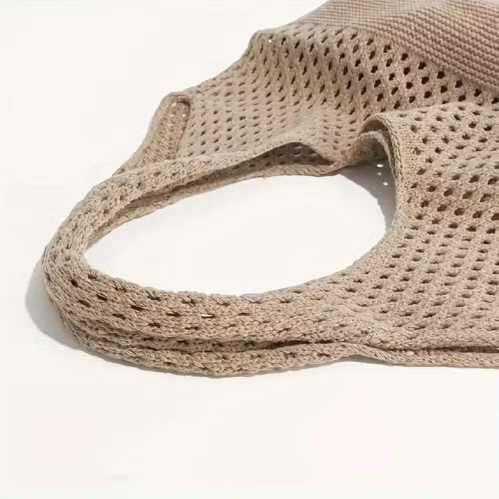 Crochet Beach Tote Bag